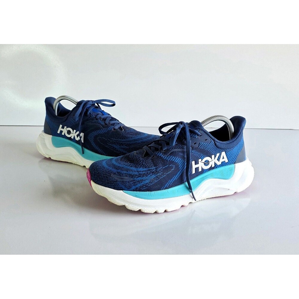 HOKA Women's Arahi 8 Running Shoes Midnight Blue Ultramarine Sneakers